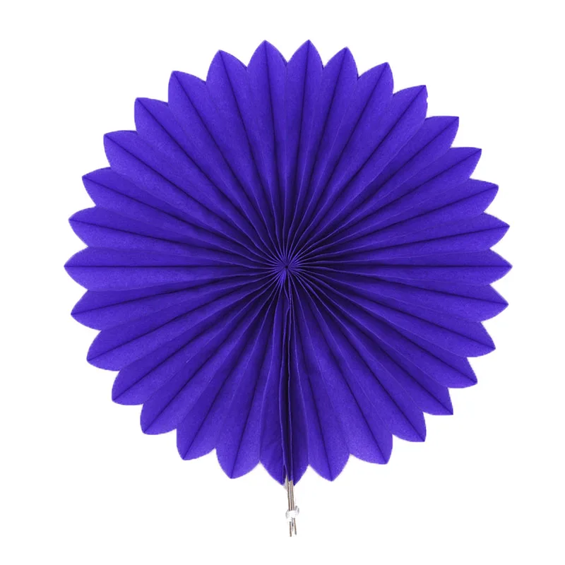 PF23 Purple Декоративные бумажные поделки для свадебной вечеринки 4 ''-12'' бумажные вееры DIY Висячие бумажные цветы для свадьбы, дня рождения, вечеринки, фестиваля - Цвет: PF23 Purple