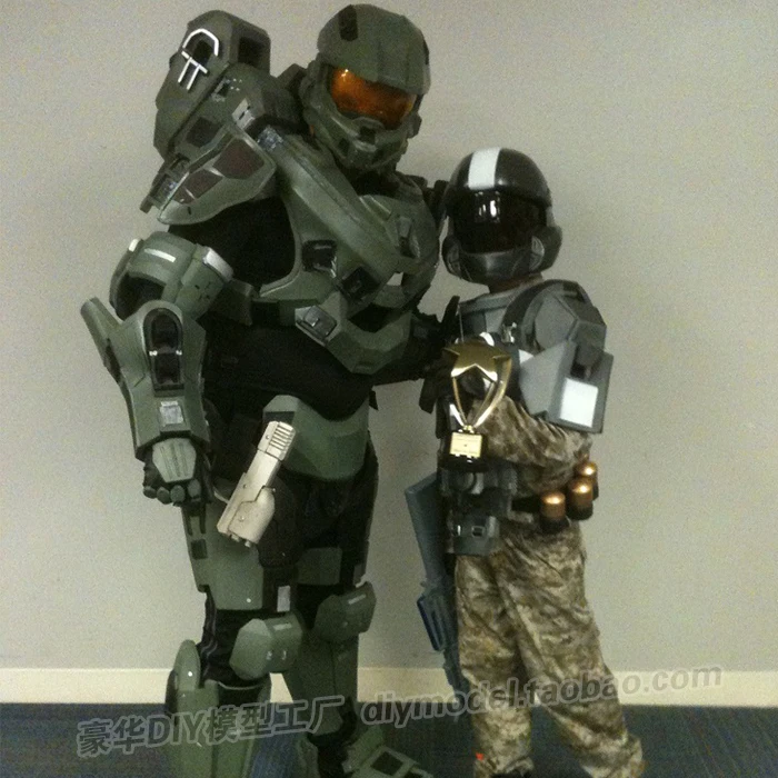Sergeant Spartan Warrior 1:1 носимый полный корпус голова Броня резка EVA реквизит