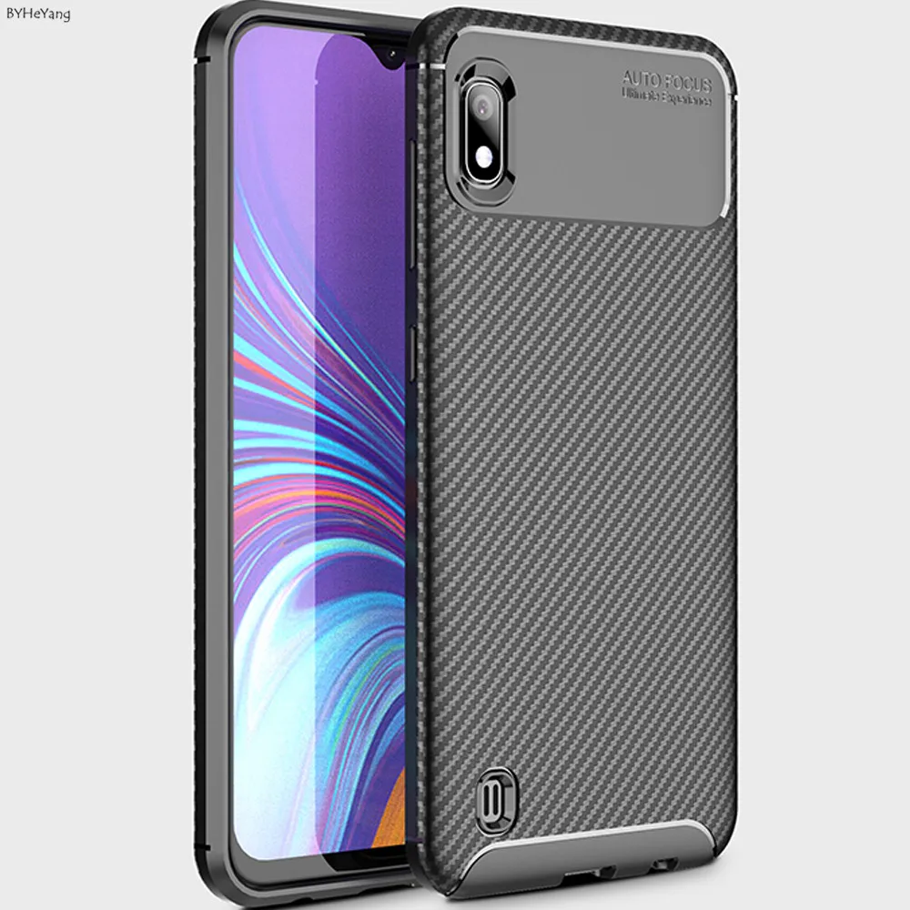 Силиконовый прочный чехол для Samsung Galaxy A10 тонкий матовый мягкий a10 SM A105F/DS чехлы