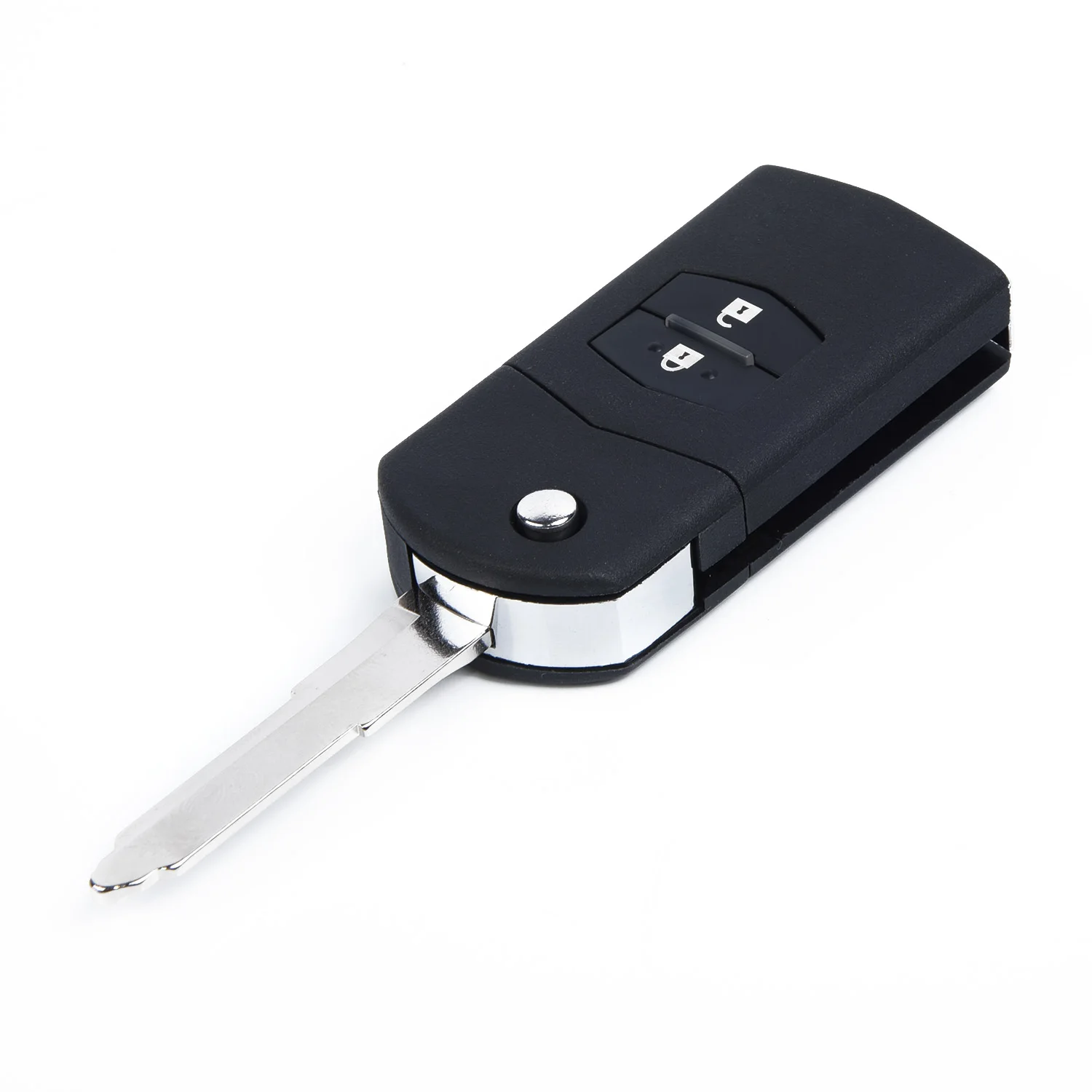 Складной 2 кнопки дистанционного автомобиля брелок оболочки крышка для Mazda