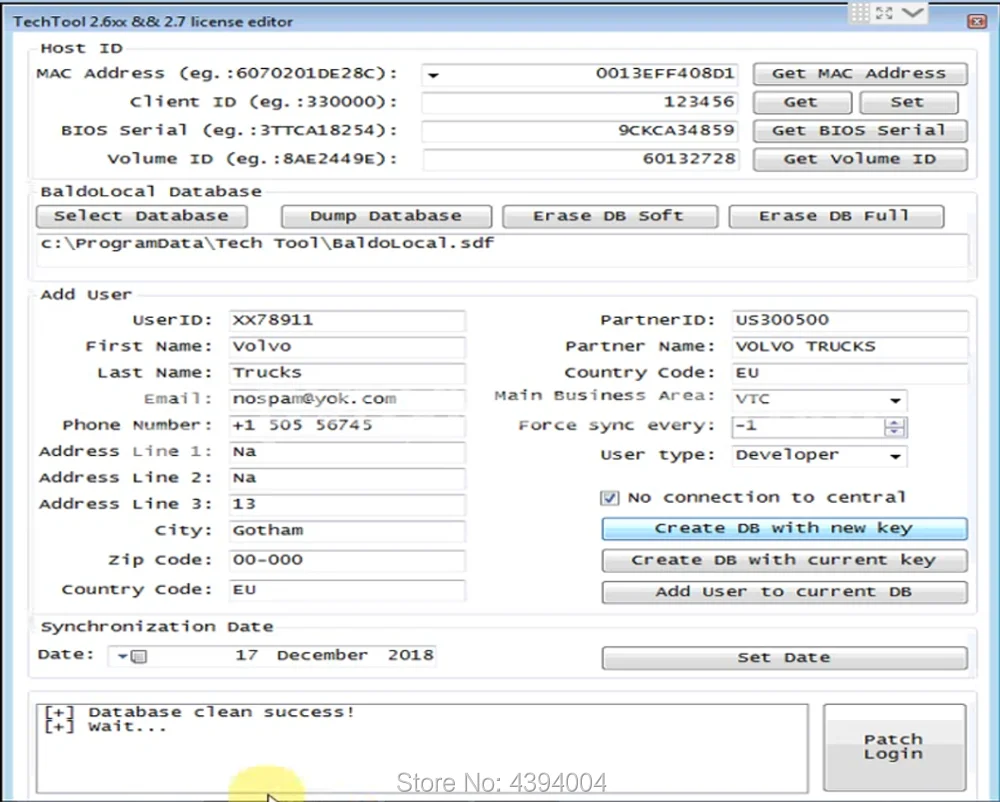 Tech Tool 2.7.25(PTT/VCADS)+ Devtool+ keygen UNLOCK для volvo Unlimited установка на более компьютер+ видео инструкции