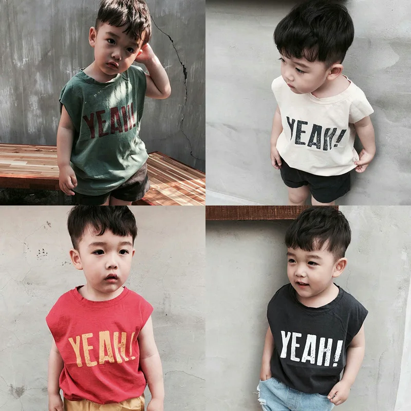 

Baby Boy Summer T-Shirt Kids Short Sleeve Casual Loose Printing Letter25 T-shirt Tops Toddler Boys Girls Summer Clothes Top tee