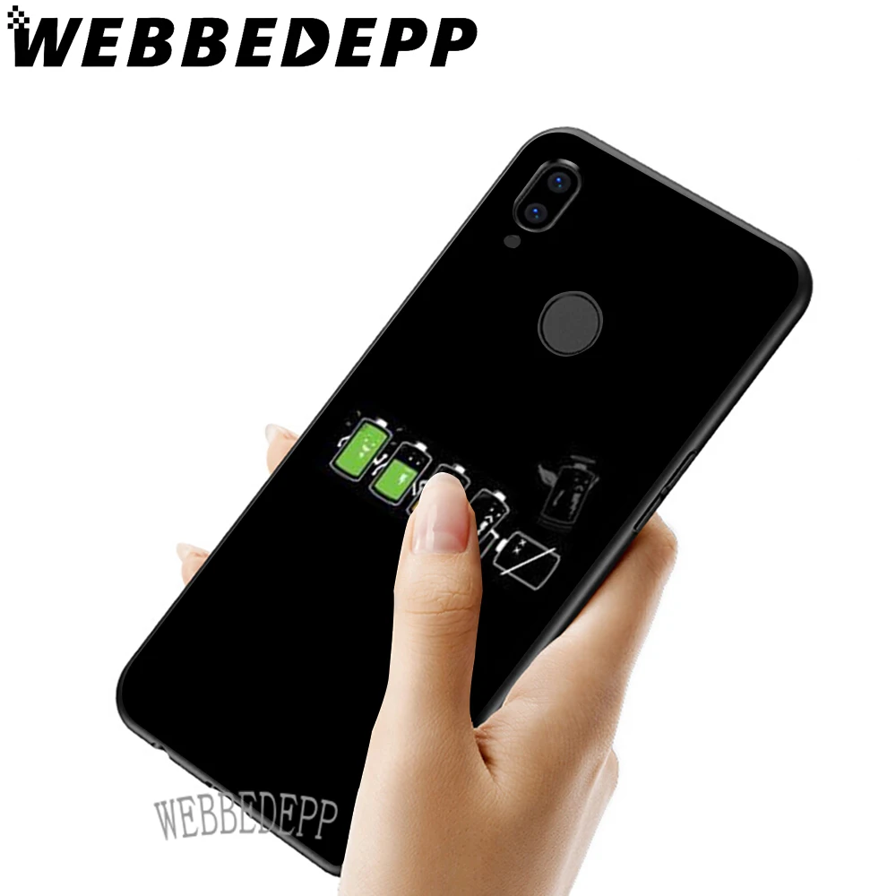 WEBBEDEPP Забавный мультяшный Мягкий ТПУ чехол для Huawei Y6 Y7 Prime Y9 Mate 10 20 Lite Pro Nova 2i 3i 4 |