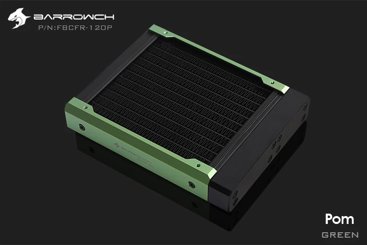 FBCFR-120 Barrowch, Фиш Хамелеон модульные 120 мм радиаторы, акриловые/POM съемные радиаторы, подходит для вентиляторов 120 мм