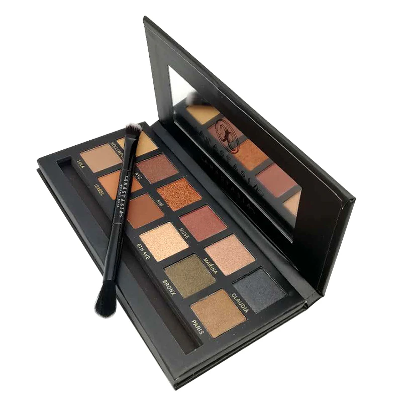 Матовая Палетка для век Anastasia beverly стойкая матовая тени |