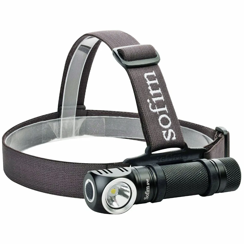 Sofirn SP40 налобный фонарь светодиодный Cree XPL 18650 Перезаряжаемый USB зарядка индикатор питания 18350 1200лм Наружное освещение Магнитная Задняя чашка