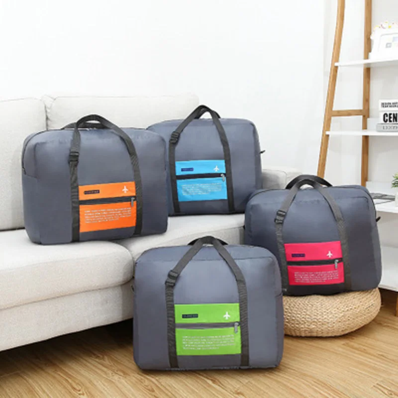 Дорожная сумка, сумка для выходных, органайзер для багажа, сумки, упаковка кубиков, Большая вместительная сумка для путешествий, Женская нейлоновая складная сумка унисекс 30