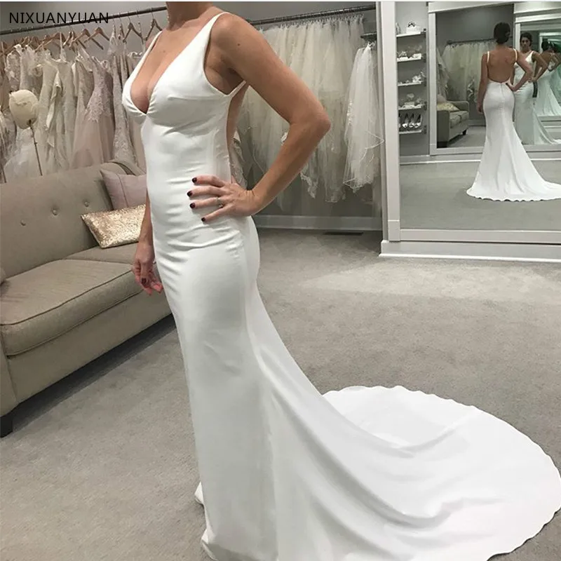 Vestido De Noiva 2021 Новый белого цвета и слоновой кости Свадебные платья Русалочки