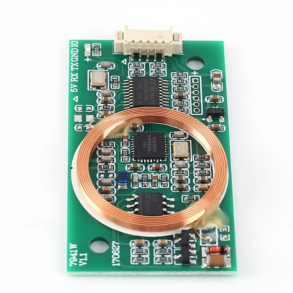 Двойная частота 5 в Считывание/запись RFID беспроводной Модуль UART ISO14443A 13,56 МГц 125 кГц 50mA для IC/ID/Mifare карты