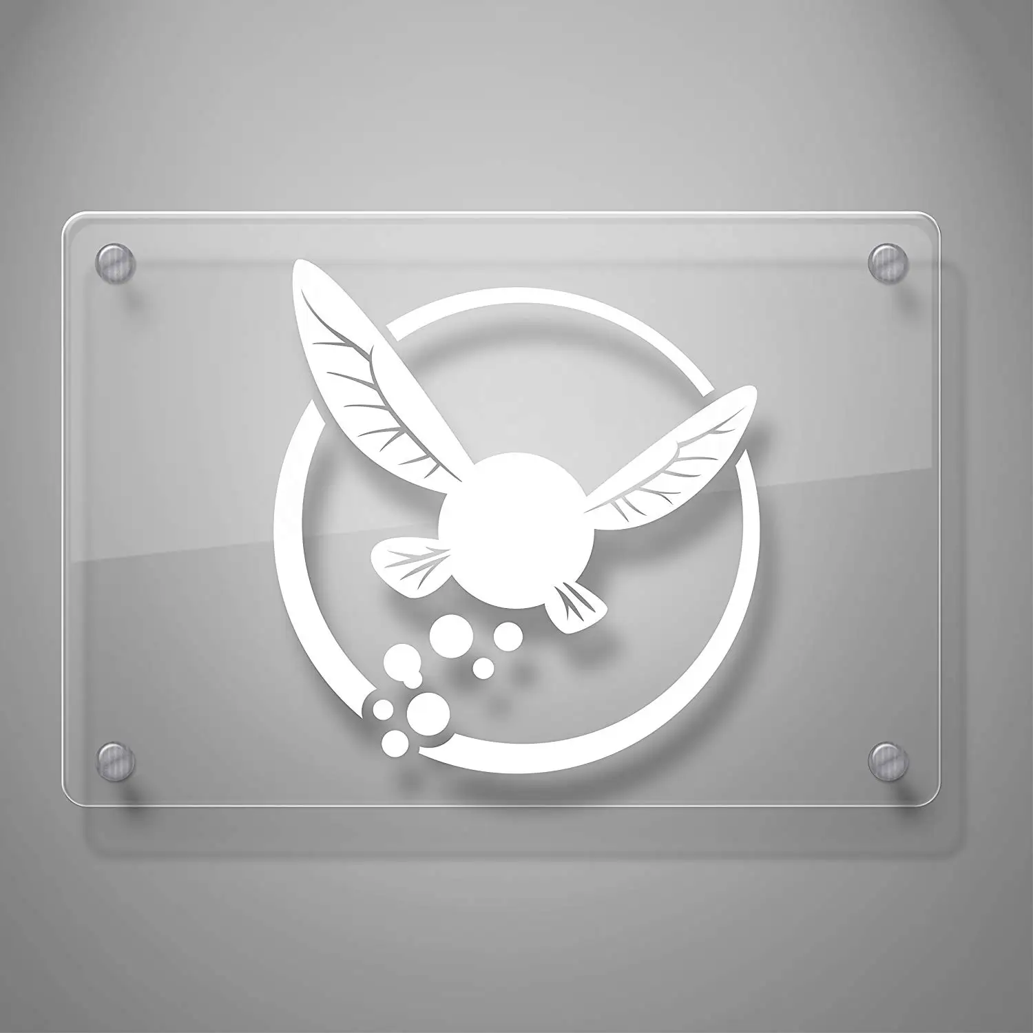 

Yoonek Graphics Zelda Navi Vinyl Decal Sticker # 834 (6" x 5.6", White)