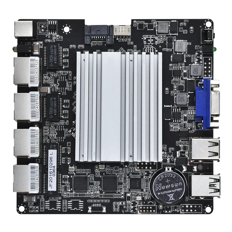 Мини-ПК Q190G4 x86 4 LAN Bay trail j1900 Micro PC Server Linux Ubuntu Промышленный маршрутизатор