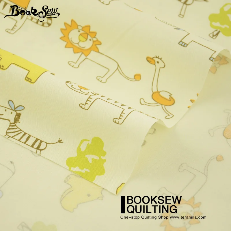 Набор постельного белья с буквенным шитьем ткань для шитья улыбающихся животных