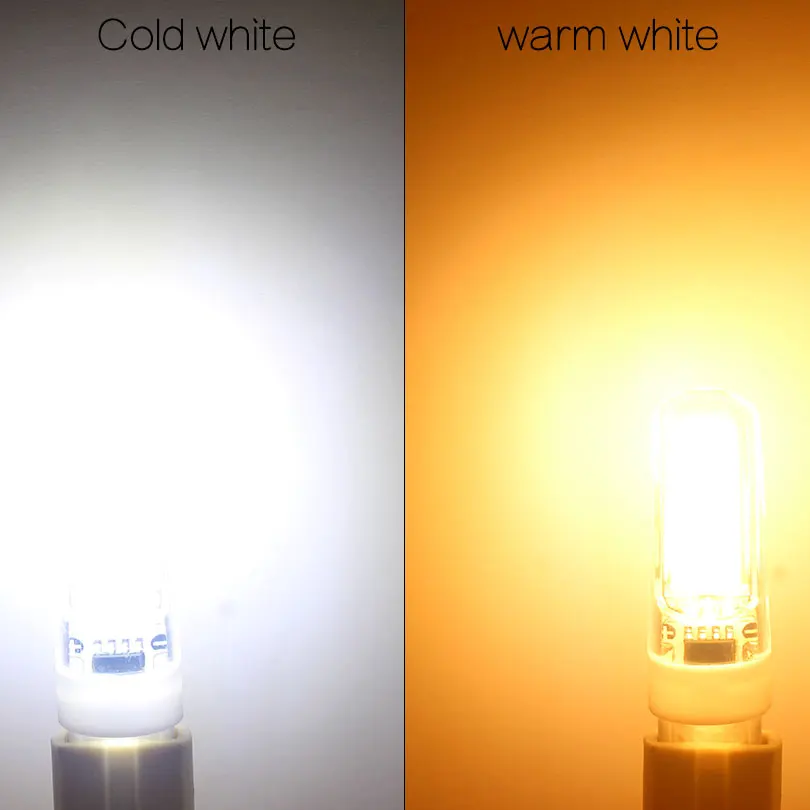 Светодиодная лампа 2017 года G4 G9 E14 AC / DC 12V 220V 3W 6W 9W COB Bulb Dimmable для кристальных люстр.