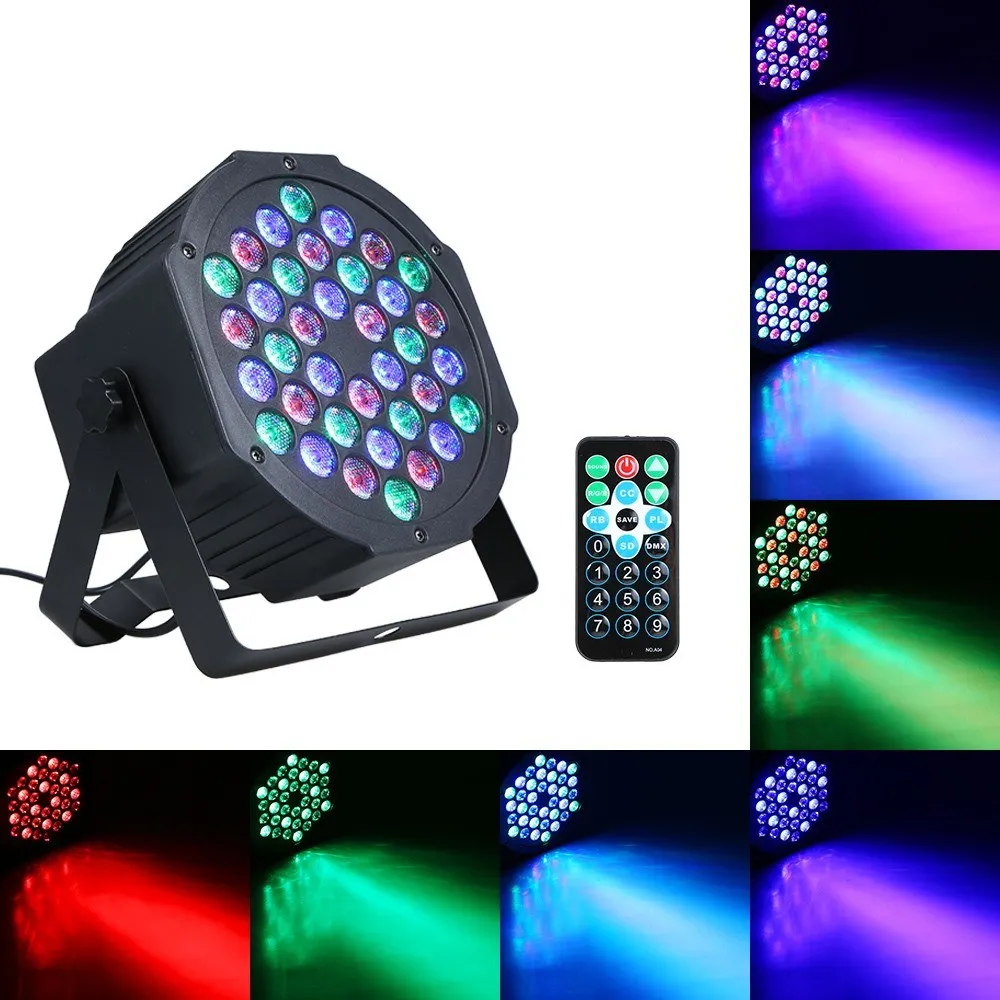 Профессиональный светодиодный сценический свет 36 светодиодов RGB Par ОСВЕЩЕНИЕ DMX