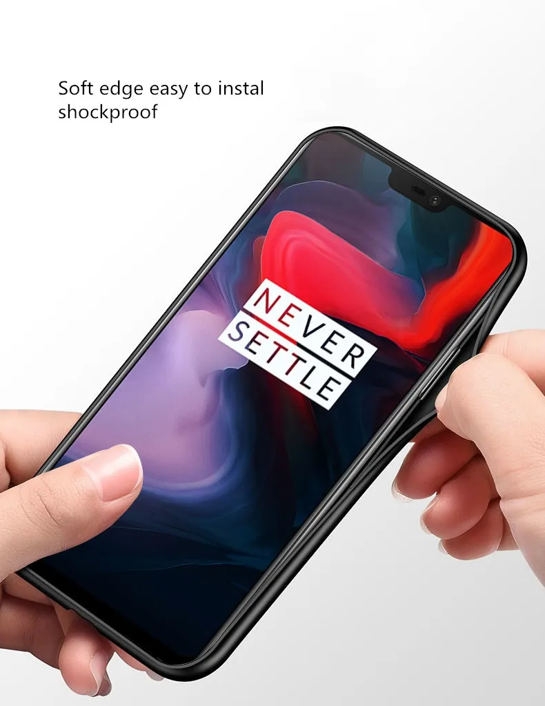 Чехол для мобильного телефона чехол Oneplus 5 T 6t закаленное стекло с магнитным