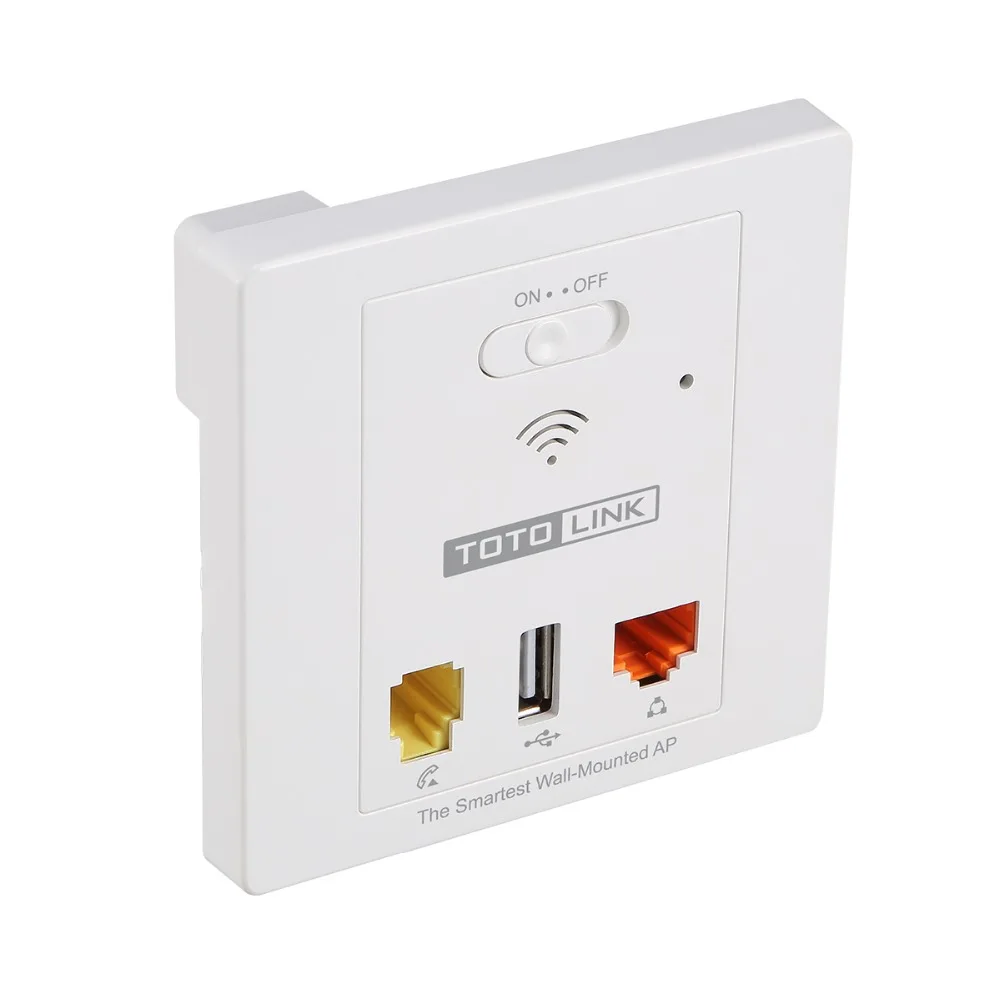 TOTOLINK WA300 300 Мбит/с Встроенный беспроводной AP, точка доступа маршрутизатор Wi-Fi ретранслятор расширитель, с USB 2,0 порт зарядки, простая настройка