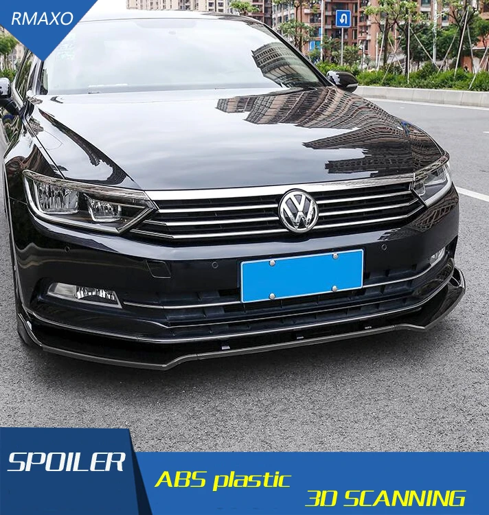 Для Volkswagen Passat B8 обвес спойлер для Passat B8 ABS задний спойлер передний бампер диффузор защитные бамперы
