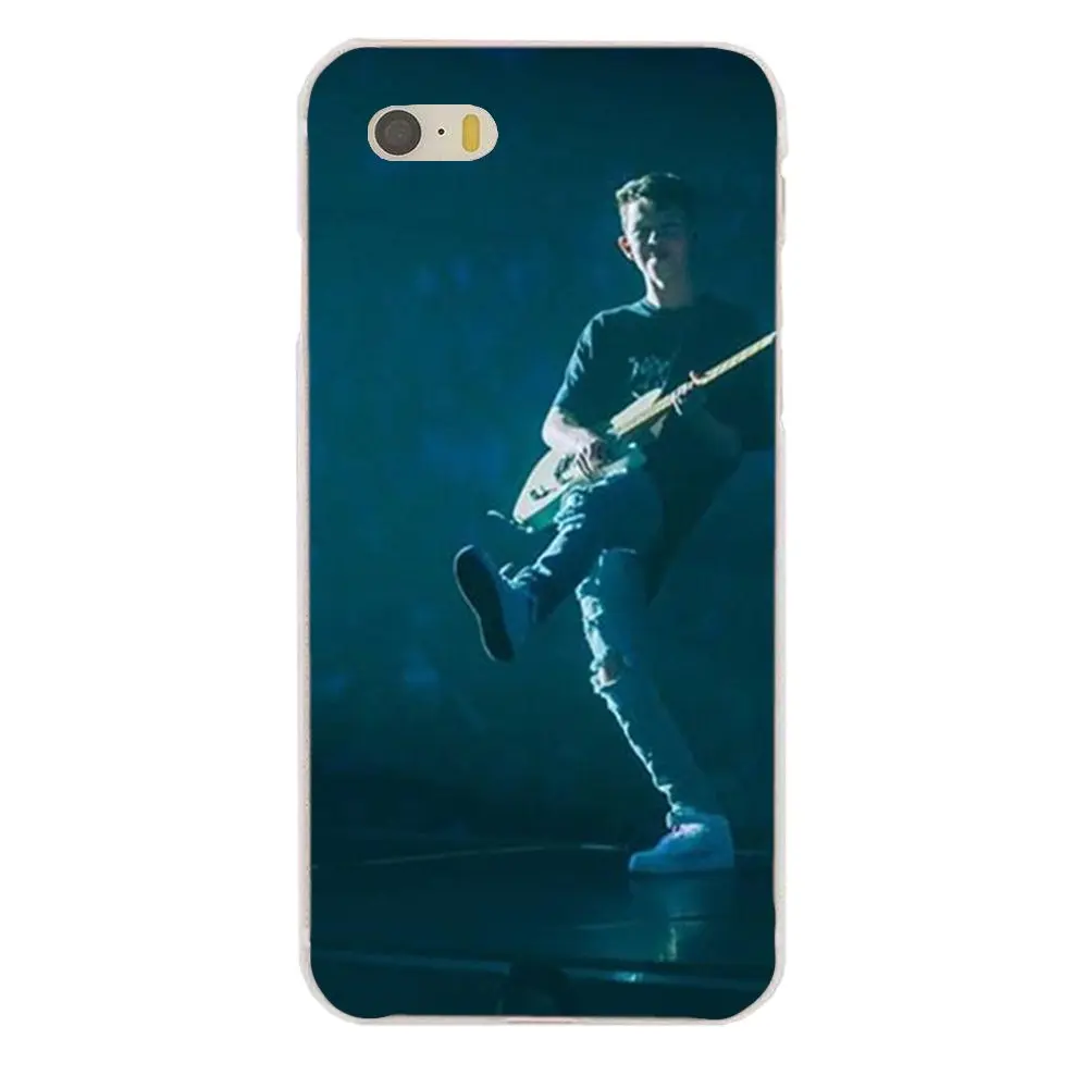 Чехол из ТПУ с узором для Apple iPhone 4 4S 5 5C 5S SE 6 6S 7 8 Plus X XS Max XR Jacob Sartorius Shy|Чехлы-накладки|