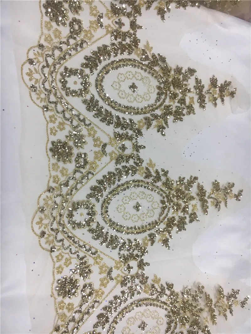 Новинка 20 ярдов/партия кружевная отделка с приклеенными блестками JRB-102822 Тюлевое