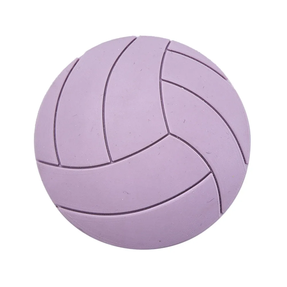 PP Volleyball pattern Door stopper Doorknob Wall Protector Savor Shockproof Stop Strong Rubber door handle stopper Crash Pad F615 - Цвет: PP