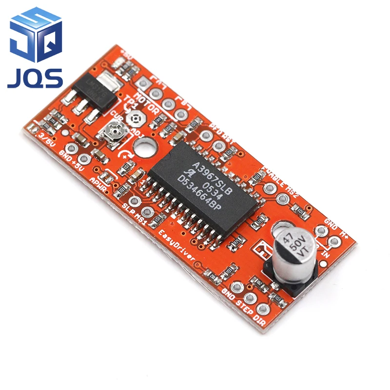 5 шт. A3967 шаговый двигатель EasyDriver мотор драйвер V44 для arduino макетная плата 3D-принтеры A3967 модуль
