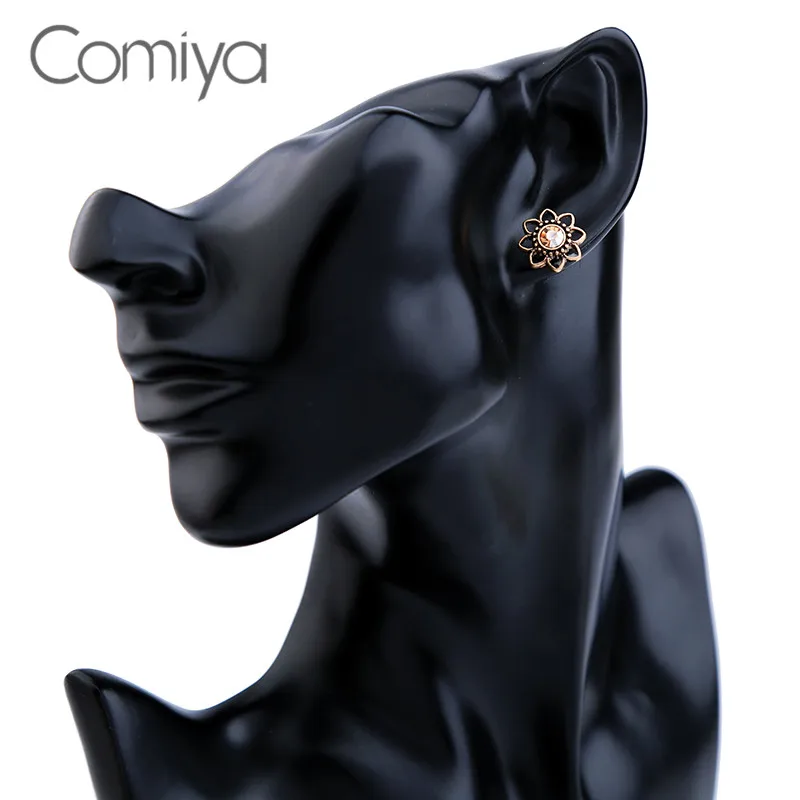 Comiya массивные аксессуары из цинкового сплава золотого цвета Pendientes Mujer Moda
