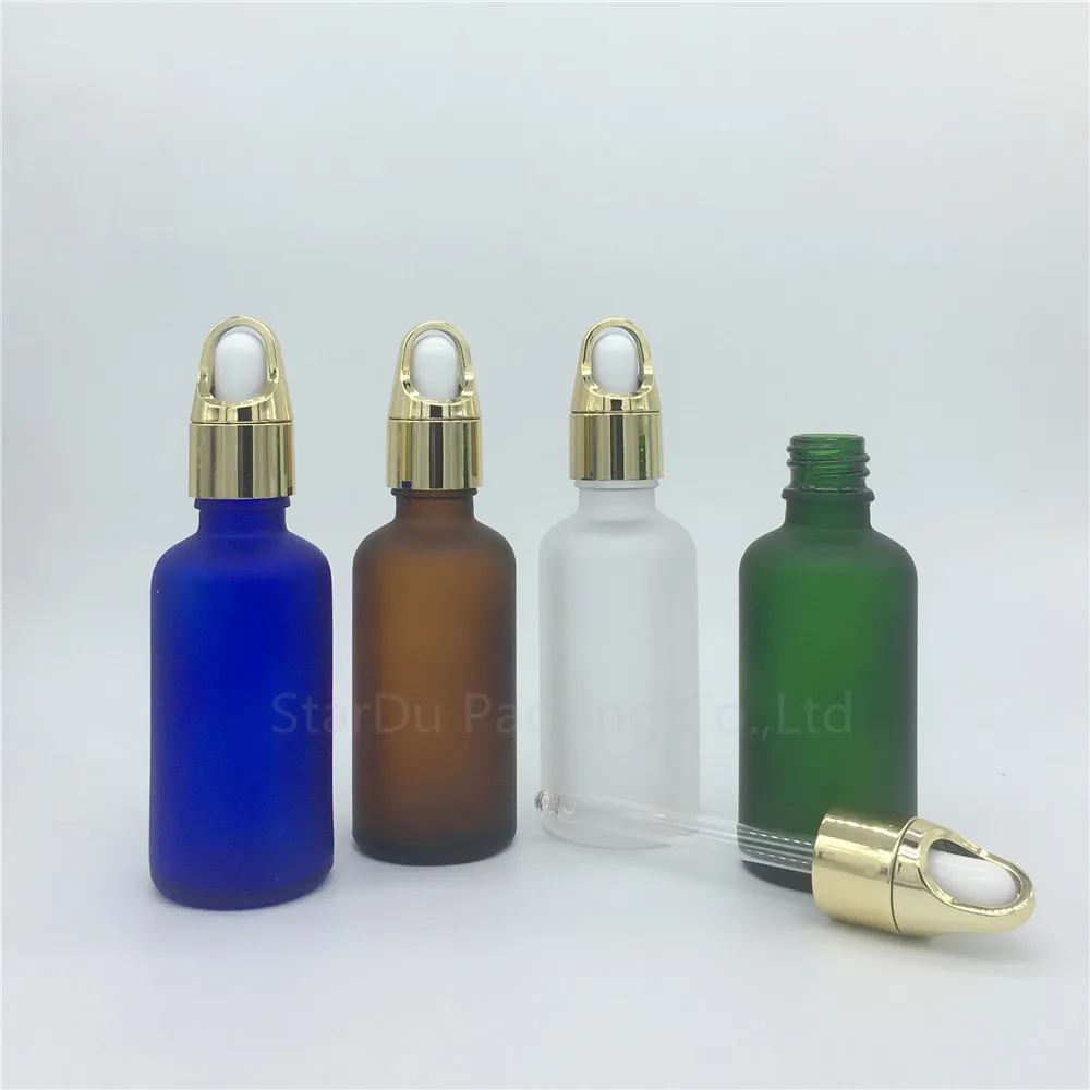 売る 旅行用透明フロストガラス瓶,容量50ml,カラーブルー,オレンジ,480個