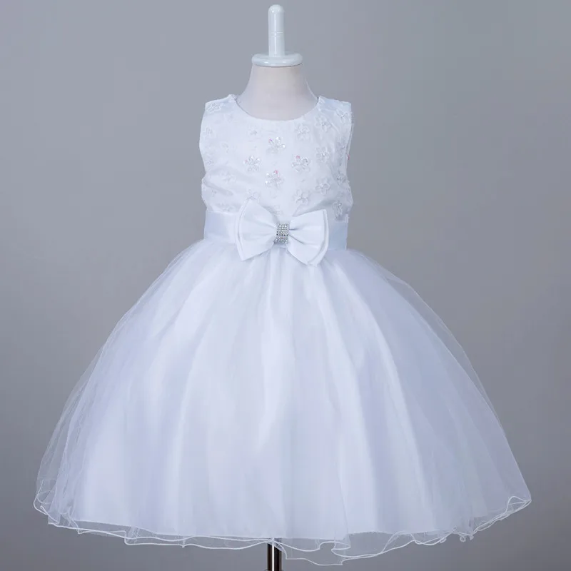 2017 new summer Girls Kid Embroidered bow Princess Dress comfortable cute baby Clothes Children Clothing 15W | Детская одежда и