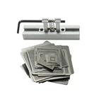 Игровые консоли с прямым нагревом BGA stencil 47 шт.компл. + 1 шт. комплект для реболлинга BGA для XBOX 360CPU PS3-CPU WII GPU CXD2949CGB