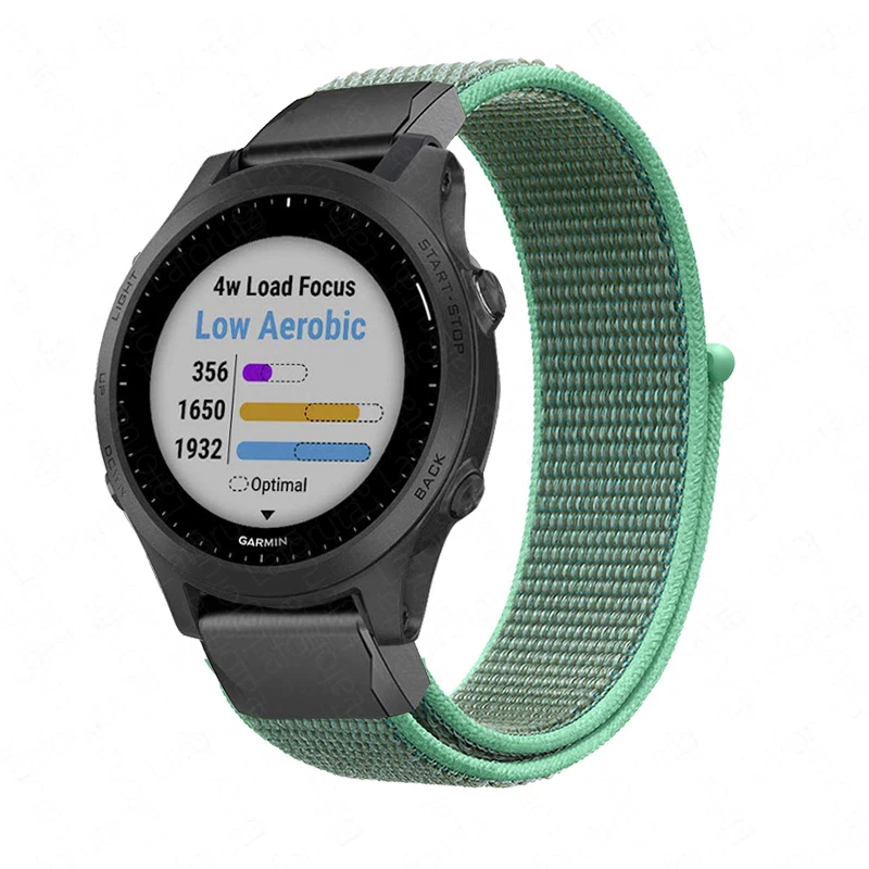 Laforuta ремешок для Garmin Fenix 5X 5 5S Plus 3 3HR D2 S60 часы 26 20 мм быстросъемный нейлон Easyfit