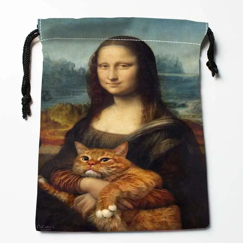 Новое поступление сумки на шнурке Мона Лиза индивидуальные для хранения с