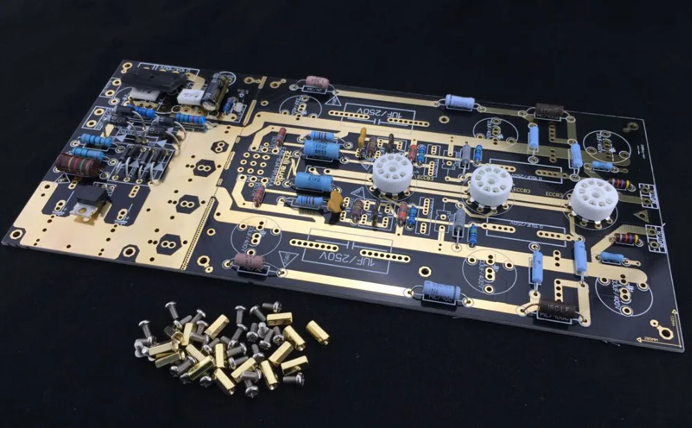 Соединенное Королевство ear834 Аудио Усилитель DIY KIT (PCB + сопротивление транзистор)