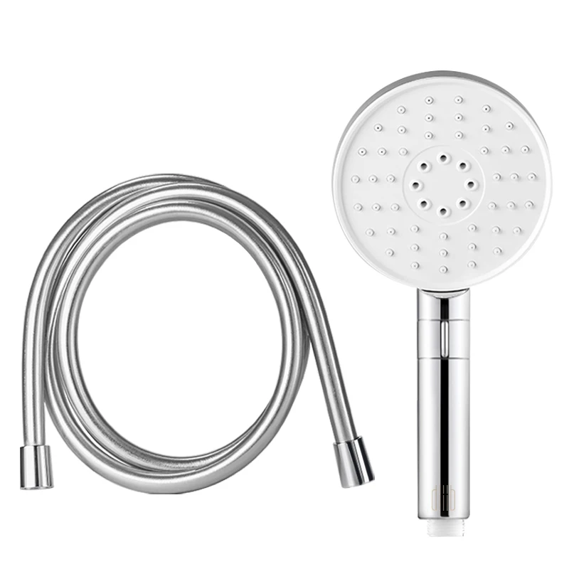 Shower Head and Hose Xiaomi Mijia Diiib, 3 режима, ручная насадка для душа, набор, 360 градусов, 120 мм, 53 отверстия для воды, с ПВХ, Matel, мощный массажный Душ D5 - Цвет: Shower Head and Hose