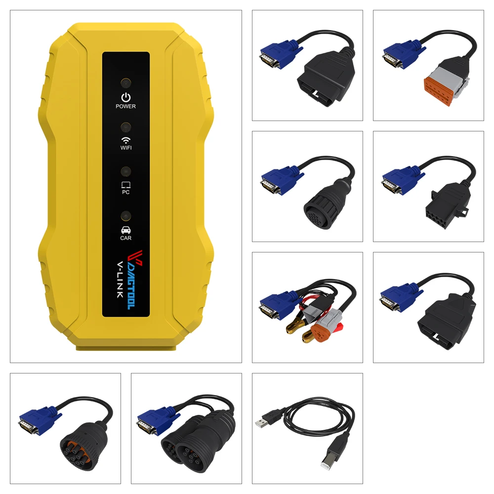 2018 Новый диагностический инструмент для грузовика Vdiagtool V link CAT Wifi версия CAT3 лучше