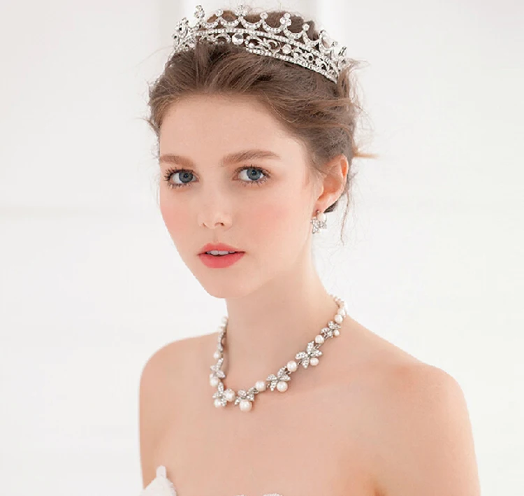 Комплект из колье и серёг с жемчугом|necklace earring set|earrings setearring necklace set |