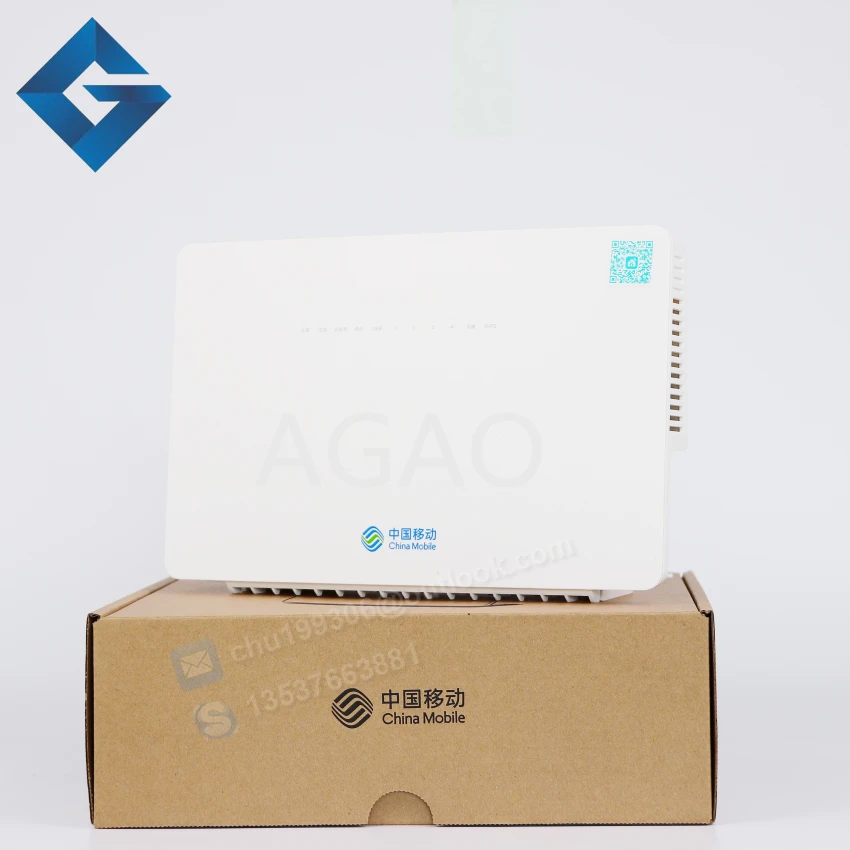 5 шт./партия новые HW HS8546V или HS8546V2 GPON ONU 4GE порты + 1 телефон 2USB с 2 4G и фото двухдиапазонный WiFi английский