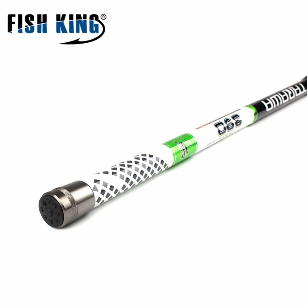 

FISH KING 24T Carbon Carp Fishing Rod 3.9m 4.2m 4.5m C.W. 100-250G 4 Scetions Carbon Material Light Fishing Ocean Fishing Rod