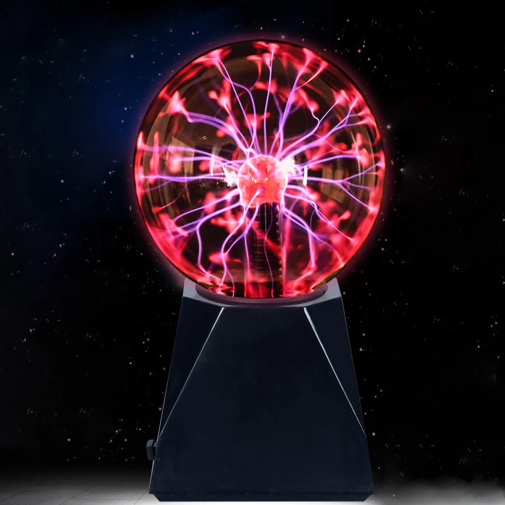 Стекло с адаптеры питания Plasma энергетический шар свет лампы наука вечерние