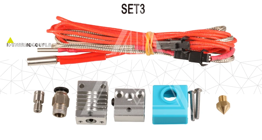 CR10 Hotend Боуден экструдер на большие расстояния из титанового сплава, теплоизоляционное горло 1,75 мм для Creality CR-10 D принтера, микро Швейцарский