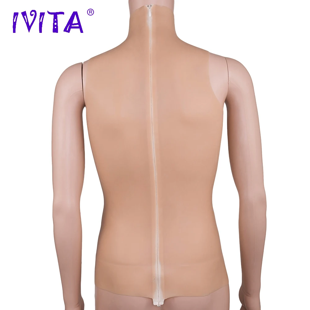 IVITA 2790 г Реалистичная силиконовая полуформа груди поддельная грудь для Crossdressers