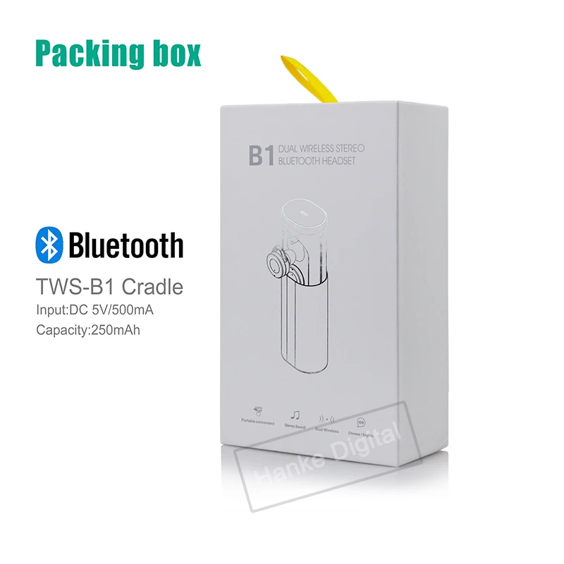 Мини Беспроводной Bluetooth наушники близнецов стерео гарнитура V4.1 EDR вкладыши С