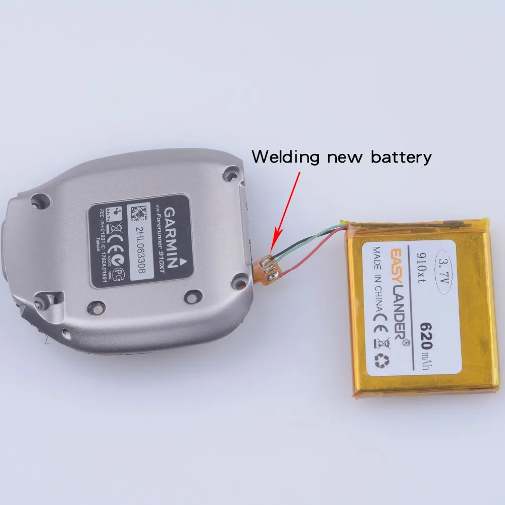 Easylander сменный литий-полимерный аккумулятор 3 7 в 620 мАч для Garmin Forerunner 910xt