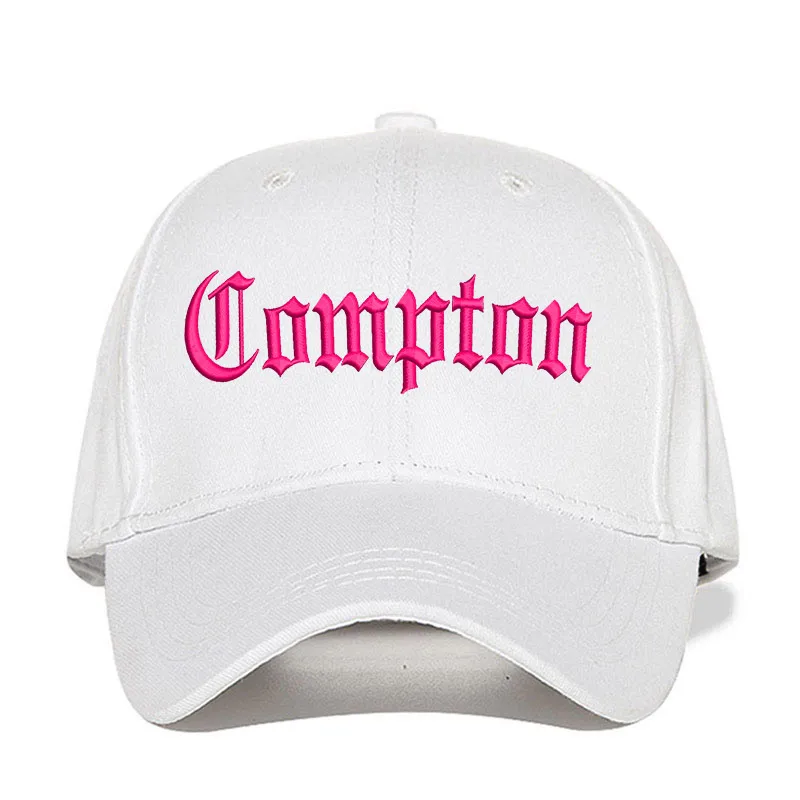 Compton, мужская бейсбольная кепка со старинной вышивкой, унисекс, хлопковая кепка для папы, летняя бейсболка, женская, на заказ, Прямая поставка