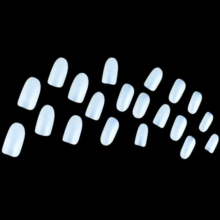 500 искусственные ногти овальные наконечники для ногтей полное покрытие салона