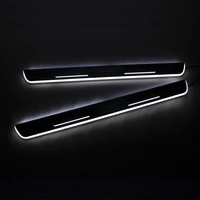 sncn led car scuff plate trim pedal door sill pathway moving welcome light for vw volkswagen jetta mk6 2011 2015 accessories