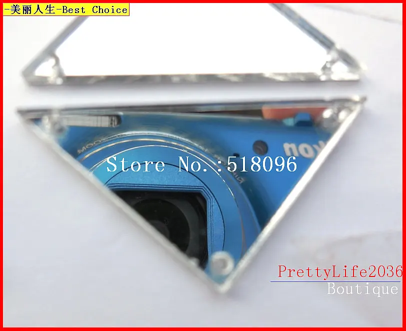 100 шт. женские зеркальные камни и кристаллы для украшения одежды|mirror stones|triangle