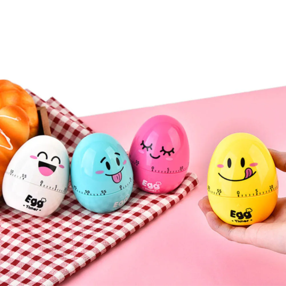 Механический часовой механизм кухонный таймер мультяшное яйцо Настольный