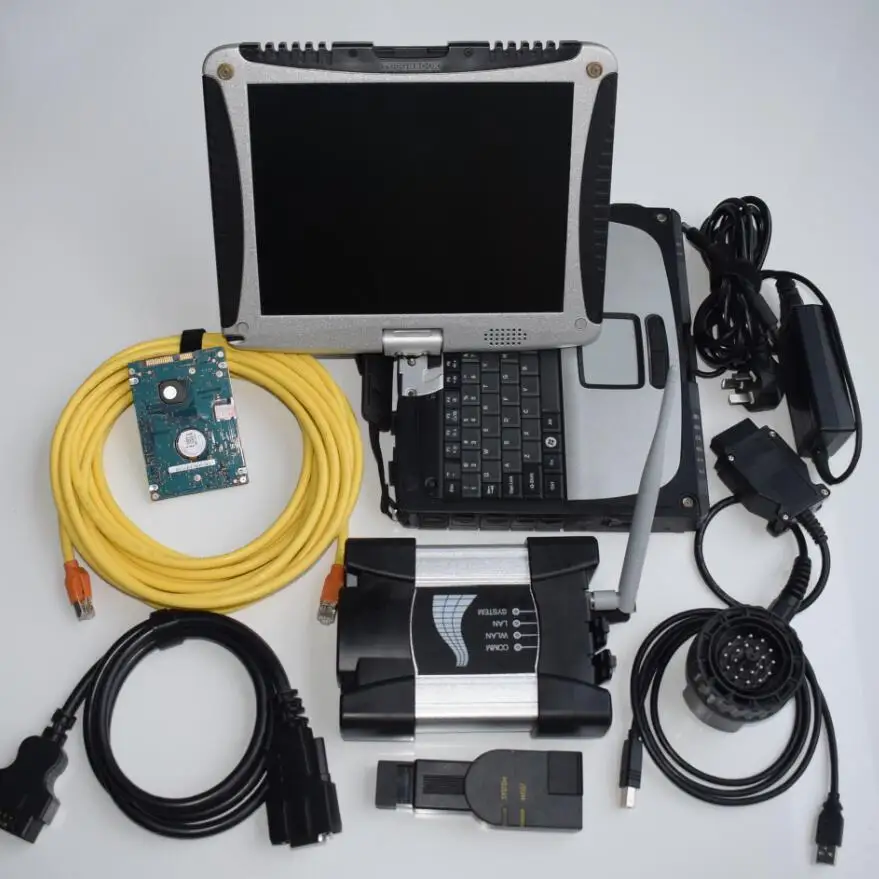 2019 07 в для BMW ICOM A2 A3 NEXT WIFI A + B C 3 1 диагностический и программатор CF