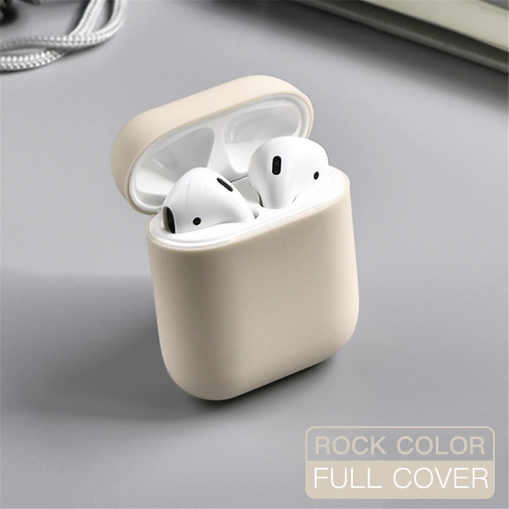 Бренд мягкий жидкий силиконовый чехол для Apple AirPods 1 2 Наушники-чехол Bluetooth Air Pods крышка Earpods защита Funda