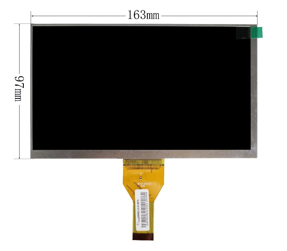 1024x600 30pin Оригинальный Новый 7 ''планшетный ПК Irbis TX22 3G ЖК экран матрица 163*97 мм|irbis